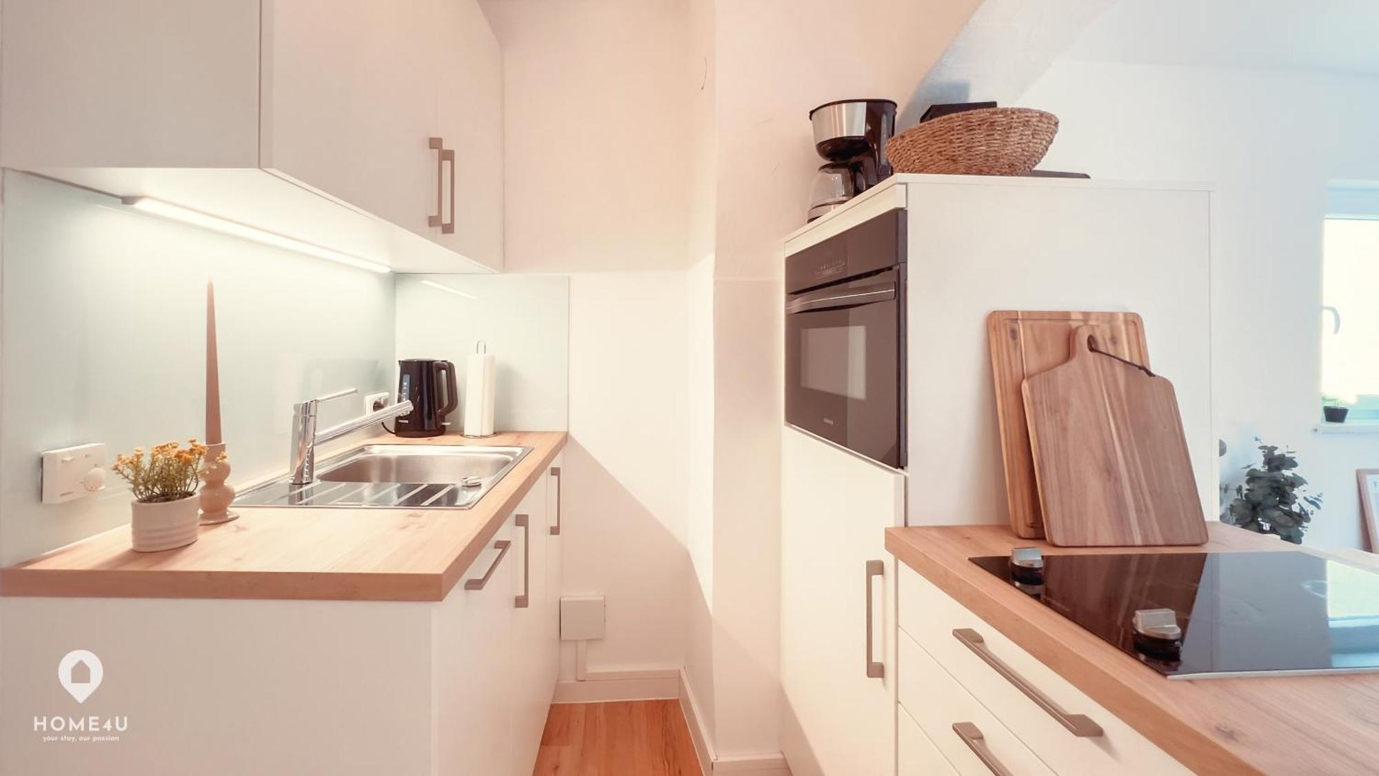Zentrales Turm-Apt Mit Terrasse Άμπεργκ Εξωτερικό φωτογραφία